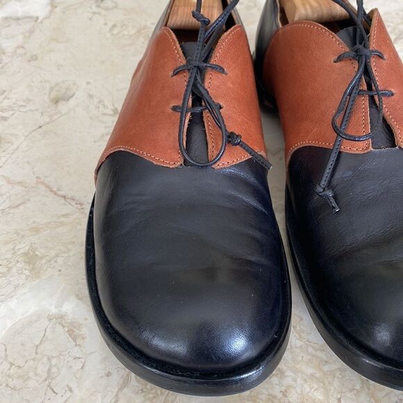 CYDWOQ Olds Handcrafted Leather Derby Shoes - Picture 7 of 13